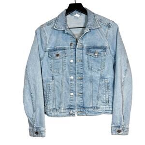 H&M Light Wash Jean Jacket Women's Size Small
